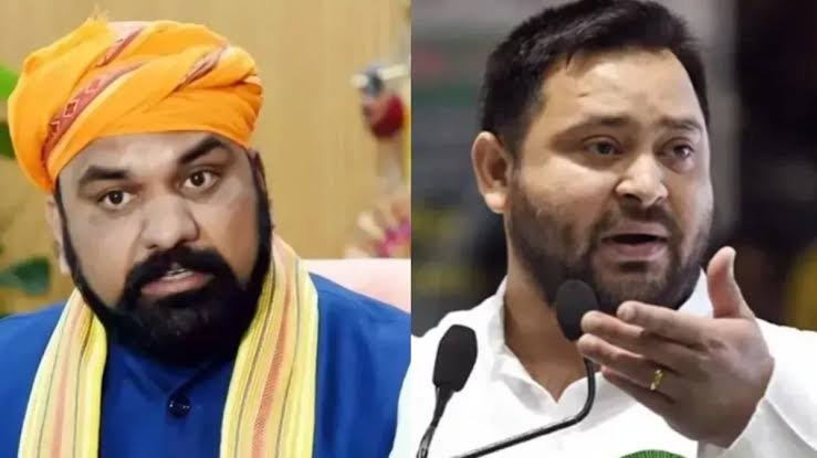 बौखलाहट में मर्यादा भूले तेजस्वी... CM पर टिप्पणी को लेकर NDA ने साधा निशाना