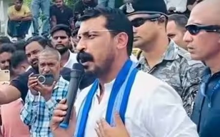 जंतर-मंतर पर चंद्रशेखर आजाद का सरकार पर हमला: "तानाशाही चल रही है", सोनम वांगचुक के अनशन को दिया समर्थन