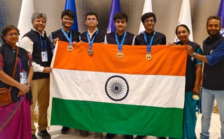 IChO 2026: भारत का ऐतिहासिक प्रदर्शन, 4 गोल्ड मेडल जीतकर चीन-रूस के साथ संयुक्त टॉप पर