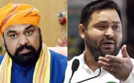 बौखलाहट में मर्यादा भूले तेजस्वी... CM पर टिप्पणी को लेकर NDA ने साधा निशाना