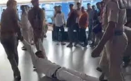 कैंट स्टेशन पर आरपीएफ और डीएसएम में मारपीट: ट्रेन रुकवाने पर हुआ विवाद, 4 जवान निलंबित...
