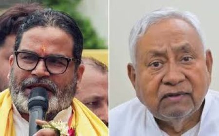  प्रशांत किशोर का BJP पर आरोप, कहा- बांकीपुर में हार देख AI से बनवाया नीतीश का बयान...