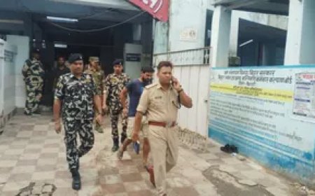 हाजीपुर में पुलिस-जगदीश राय मुठभेड़: पिता-पुत्र हत्याकांड का आरोपी पैरों में गोली लगने से घायल, अस्पताल में भर्ती