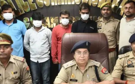 नोएडा में फर्जी कॉल सेंटर का भंडाफोड़: स्पाइसजेट में नौकरी का झांसा देकर 500 से ज्यादा युवाओं से की ठगी, 4 गिरफ्तार...