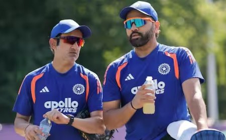 'रोहित संन्यास ले रहे हैं' की खबरों पर विराम: लॉर्ड्स में गंभीर के साथ दिखे हिटमैन, BCCI ने बताया अफवाह