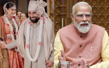 PM मोदी ने बोनी कपूर की बेटी अंशुला कपूर को भेजी शादी की बधाई, लिखा- विश्वास और प्यार के नए सफर की शुरुआत