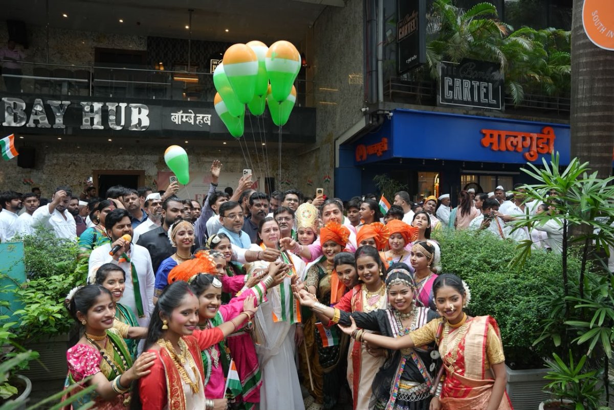 Nidarshana Gowani Leads Kamala Trust’s Grand Tiranga Rally in Mumbai