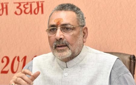 Bankipur जीत के बाद Giriraj Singh का पलटवार, PK ओबीसी नेता सम्राट चौधरी को निशाना बना रहे, हार पर BJP करेगी समीक्षा