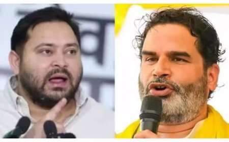 डस्टबिन घोटाले में नाम आने पर भड़के तेजस्वी यादव, बोले- ED-CBI हमें छोड़ती? प्रशांत किशोर से मंगल पांडेय के रिश्ते पर उठाए सवाल