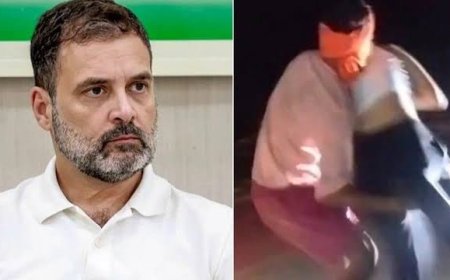 जमुई में 10वीं के छात्र-छात्रा से बदसलूकी पर राहुल गांधी का सम्राट सरकार पर हमला - बोले शाम 7 बजे बाद बिहार में लड़की सुरक्षित क्यों नहीं, वीडियो बेचैन करने वाला, POCSO के तहत सजा हो...