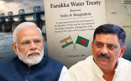  गंगा जल बंटवारा संधि का नवीनीकरण न हो - JDU नेता संजय झा ने केंद्र से की मांग, बोले 30 साल से बिहार का पानी चुराकर बांग्लादेश भेजा जा रहा
