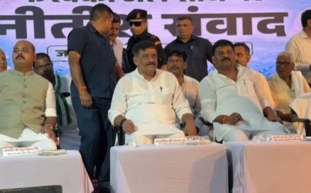 बक्सर से JDU का 'नीतीश संवाद' शुरू, फरक्का डैम को लेकर संजय झा ने उठाया बड़ा मुद्दा