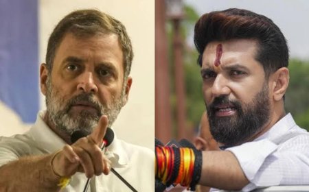 CEC ज्ञानेश कुमार पर विपक्ष हमलावर, राहुल गांधी ने मांगा इस्तीफा तो चिराग पासवान बोले- जनता का भरोसा जरूरी