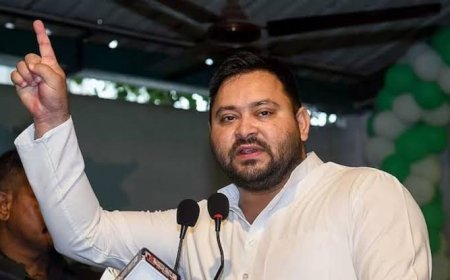 JDU का BJP में होगा विलय, तेजस्वी यादव का बड़ा दावा - कहा नीतीश की पार्टी बनी BJP की बी-टीम, संजय झा करा रहे मर्जर