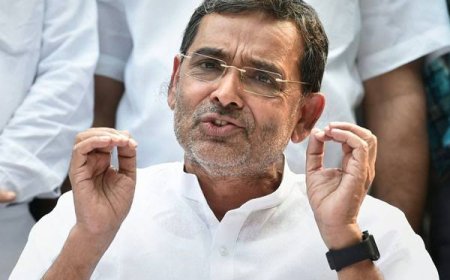  'राहुल बस चलता तो कब का सरकार गिरा देते, पर कोई सुनता ही नहीं' - राहुल-खरगे पर बरसे उपेंद्र कुशवाहा