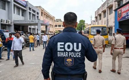  मोतिहारी में बीजेपी नेता रिंकू पाठक के ठिकानों पर EOU की रेड - आवास, गैस एजेंसी पर छापेमारी, केसरिया नगर पंचायत मुख्य पार्षद पति, संपत्ति पर सवाल